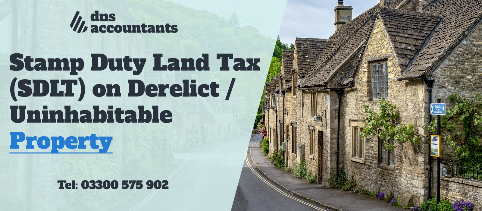 Stamp Duty Land Tax (SDLT) on Uninhabitable / Derelict Property